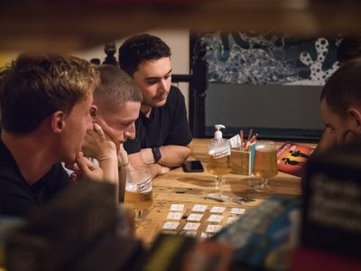 Board game cafe in Bristol, UK